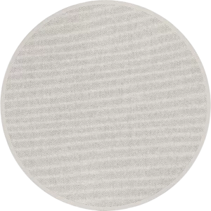 Bergen villamatto, valkoinen pyöreä