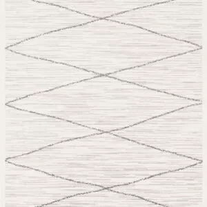 Kauri puuvillamatto, valkoinen