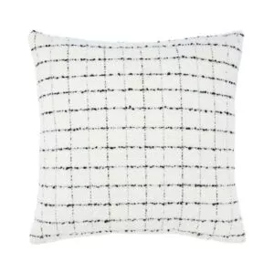 Karl tyynynpäällinen, musta-valkoinen