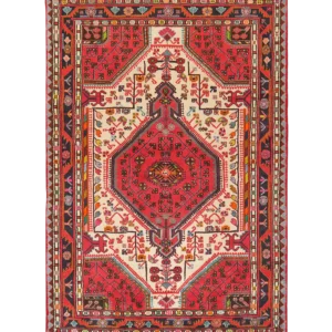 Käsinsolmittu iranilainen villamatto, Toysarghan