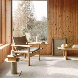 Hehku villamatto, greige