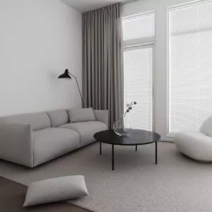 Hiillos villamatto, harmaa