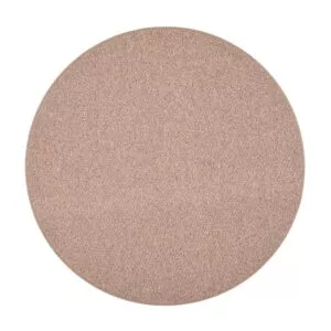 Hiillos villamatto pyöreä, ruskea