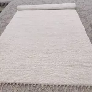 Cotton puuvillamatto, valkoinen