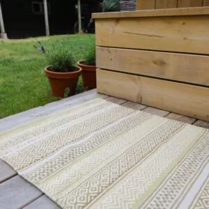 Daisy puuvillamatto, oliivi