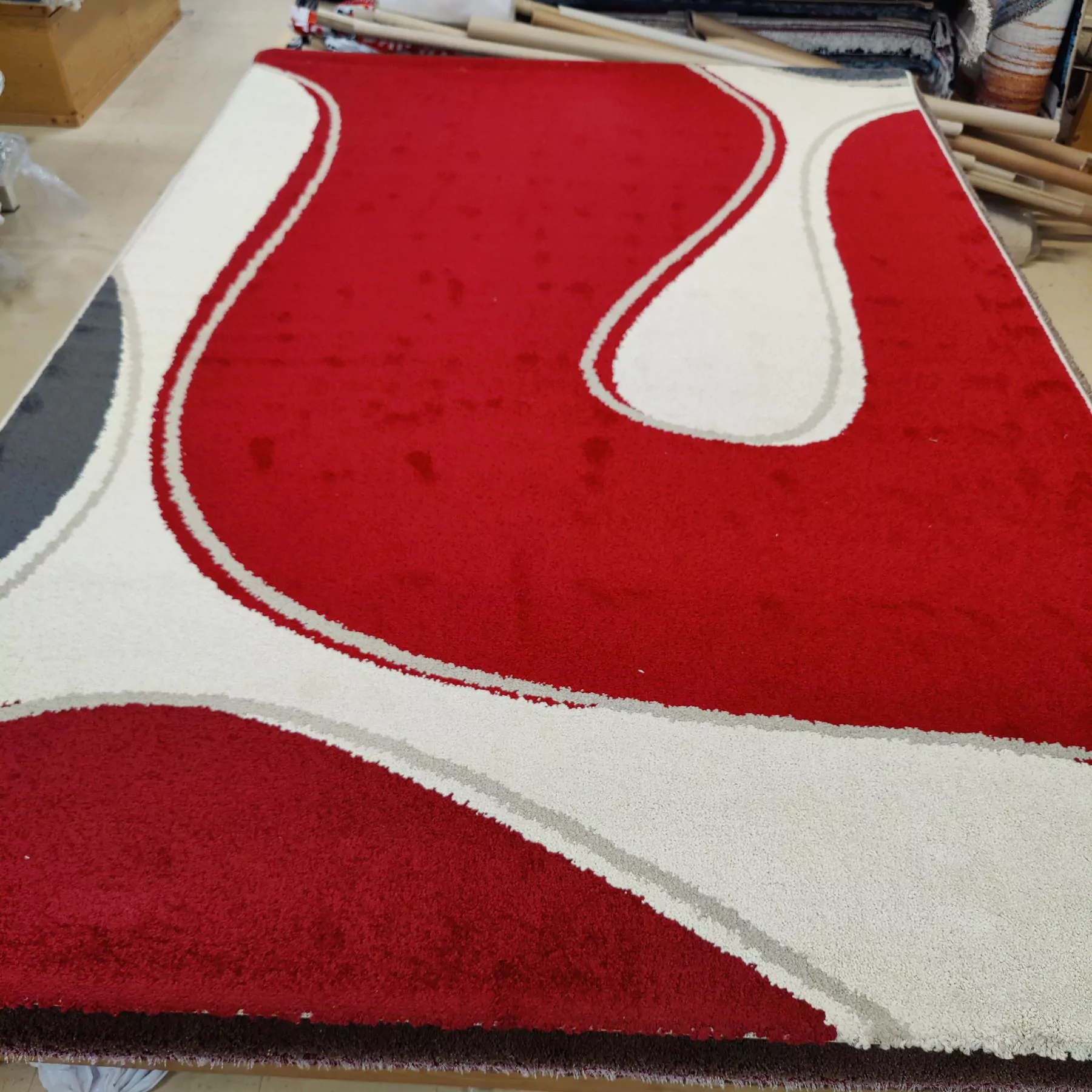 Soho nukkamatto, punainen