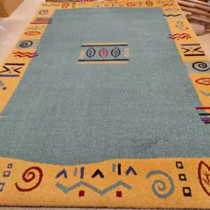 Tivoli nukkamatto, turkoosi