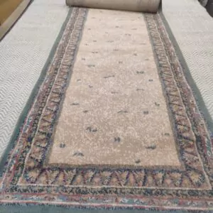 Arak villaplyysimatto, beige/vihreä