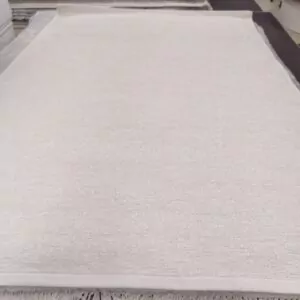 Härmä puuvillamatto, luonnonvalkoinen