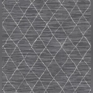 Voose puuvillamatto, harmaa