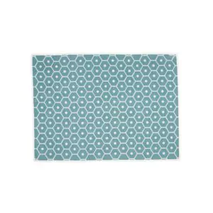 Pappelina Honey huopa, turkoosi/vanilja