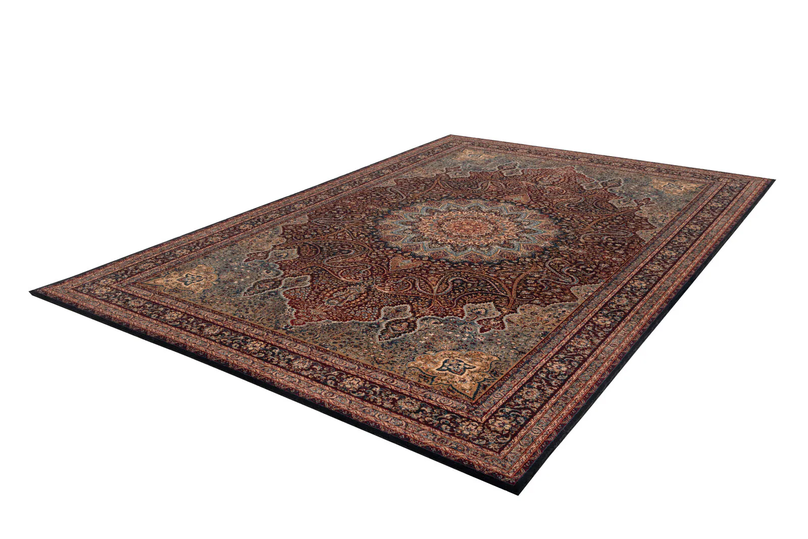 Namak villaplyysimatto, dark red - Image 3