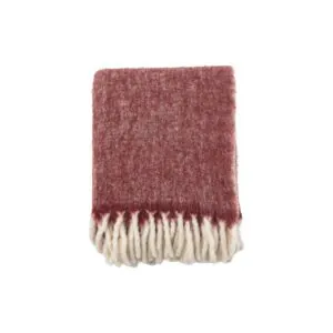 Morgan viltti/torkkupeitto, punainen