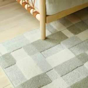 Domino villamatto, vihreä